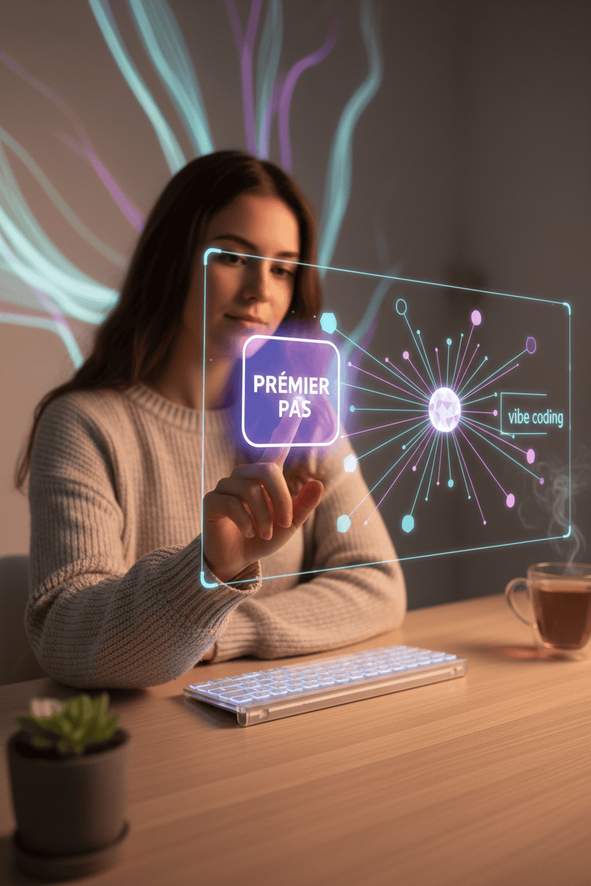 premier pas en vibe coding
