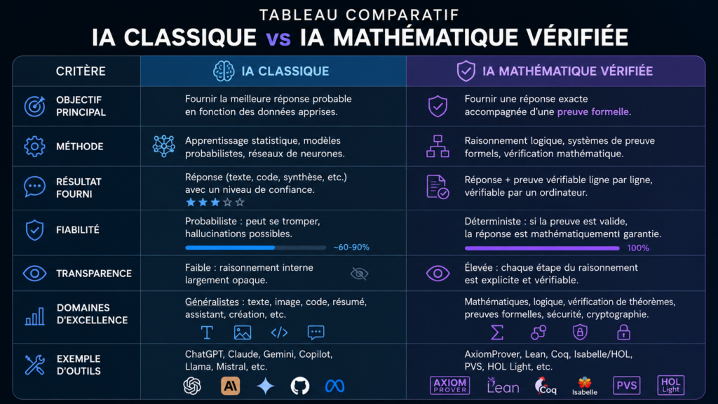 IA mathématique vérifiée