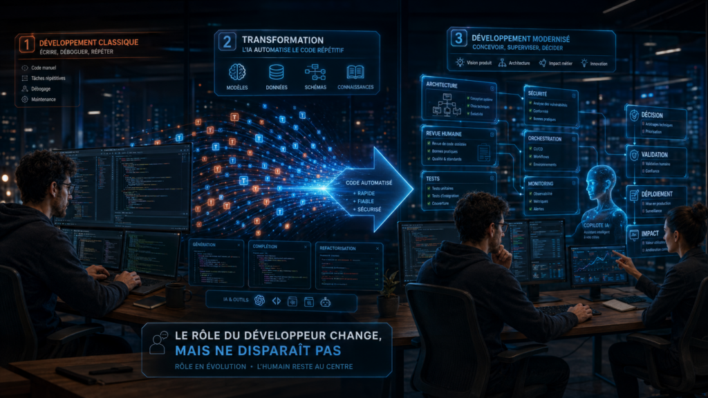 rôle du développeur